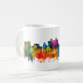 Mug Myrtle Beach Caroline du Sud Skyline (Devant gauche)