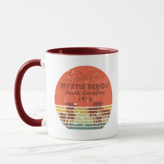 Mug Myrtle Beach Caroline du Sud vintage (Gauche)