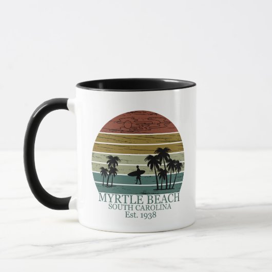 Mug Myrtle Beach Caroline du Sud vintage (Gauche)