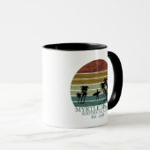 Mug Myrtle Beach Caroline du Sud vintage (Devant droit)