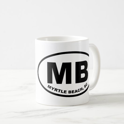 Mug Myrtle Beach MB (Devant droit)