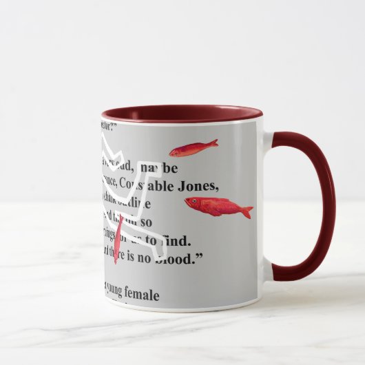 Mug mystère du crime des harengs rouges (Droite)