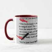 Mug mystère du crime des harengs rouges (Gauche)