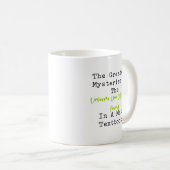 Mug Mysteries of Universe Math Textbook Explorer (Devant droit)