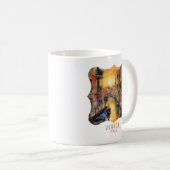 Mug Mystérieusement beau coucher de soleil à Venise (Devant droit)