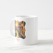 Mug Mystérieusement beau coucher de soleil à Venise (Devant gauche)
