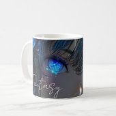 Mug Mysterious Fantasy Girl - Ocean Art Aesthetic (Devant gauche)