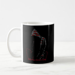 Mug Mystery Speaks Softly Typographie du corbeau G