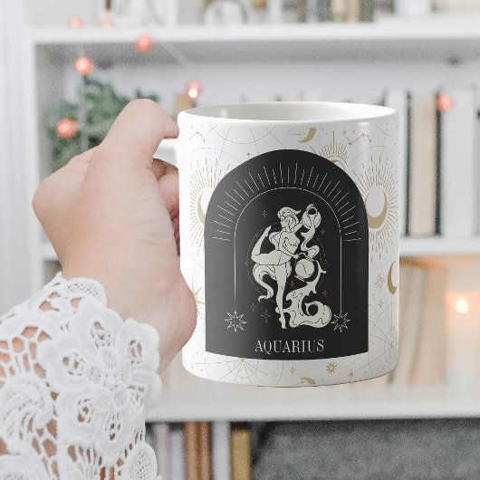Mug Mystic Aquarius Zodiac Stars Horoscope