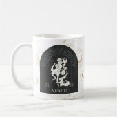 Mug Mystic Aquarius Zodiac Stars Horoscope (Gauche)