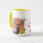 Mug Mystic Deer Collage (Devant gauche)