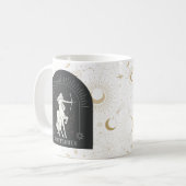 Mug Mystic Sagittarius Zodiac Stars Horoscope (Devant gauche)