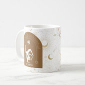 Mug Mystic Scorpio Zodiac Stars Horoscope (Devant gauche)