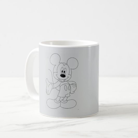 Mug Mystical Dark Abstract Art Design | Modern Minimal (Devant gauche)