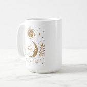 Mug Mystical Midnight Moon & Stars Third Eye Unisex (Devant gauche)