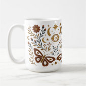 Mug Mystical Moth and Moon (Gauche)