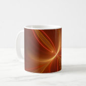 Mug Mystique Abstrait Fractal Art Moderne Couleurs cha (Devant gauche)