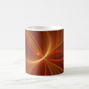 Mug Mystique Abstrait Fractal Art Moderne Couleurs cha