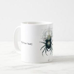Mug Mystique araignée occulte Géométrie sombre