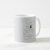 Mug Mystique Conception d'Art Abstrait Sombre | Modern (Devant droit)