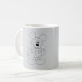 Mug Mystique Conception d'Art Abstrait Sombre | Modern (Devant gauche)