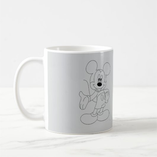 Mug Mystique Conception d'Art Abstrait Sombre | Modern (Gauche)
