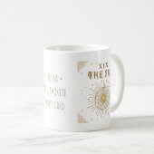 Mug Mystique G Fortune Tarot Le Soleil Halloween gothi (Devant droit)