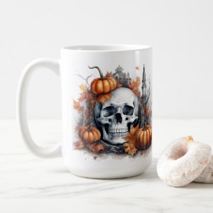 Mug Mystique Halloween Gothique Crâne Art Mystique
