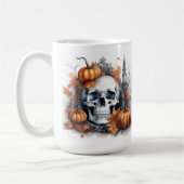 Mug Mystique Halloween Gothique Crâne Art Mystique (Gauche)
