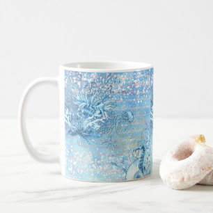 Mug Mystique océan rêves hippocampe méduse poisson tur