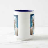 Mug Mystique tigre blanc et belle femme (Centre)