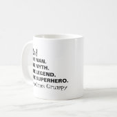 Mug Mythe de la légende de la légende de la tombe (Devant gauche)