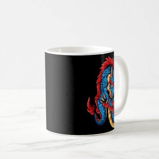 Mug Mythical Creatures China New Year Chinese New Year (Devant droit)