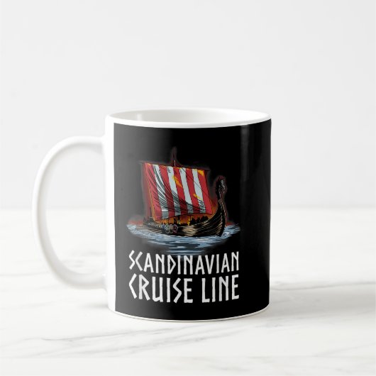 Mug Mythologie norse - Ligne de croisière scandinave - (Gauche)