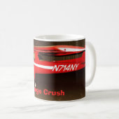 Mug N714NY, orange pressée (Devant droit)