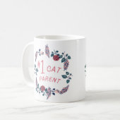 Mug N° 1 Parent Chat Cute Conception de chaque chat (Devant gauche)