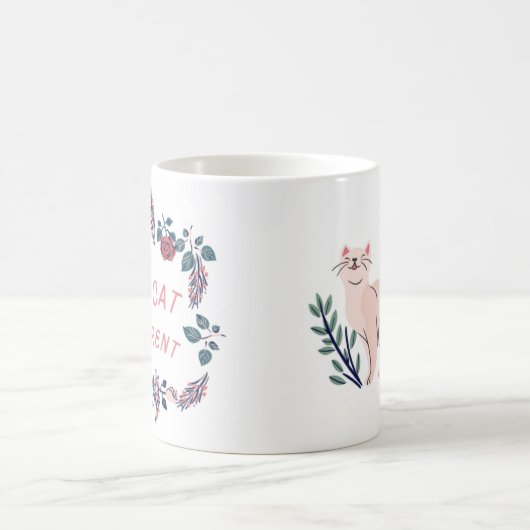 Mug N° 1 Parent Chat Cute Conception de chaque chat (Centre)