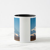 Mug N.A., États-Unis, Alaska.  Mont McKinley à Denali (Centre)