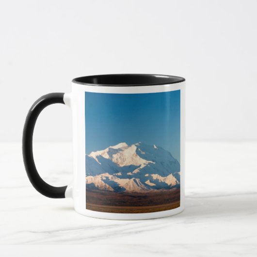 Mug N.A., États-Unis, Alaska.  Mont McKinley à Denali (Gauche)
