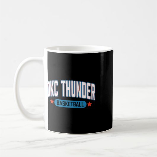 Mug N Oklahoma City Thunder Sketll Americana (Gauche)