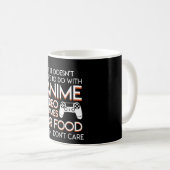 Mug N'a pas des jeux vidéo d'Anime que la nourriture (Devant droit)