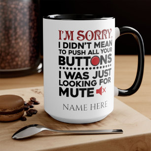 Mug N'a pas voulu pousser vos boutons de citation sarc