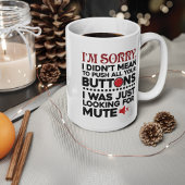 Mug N'a pas voulu pousser vos boutons de citation sarc