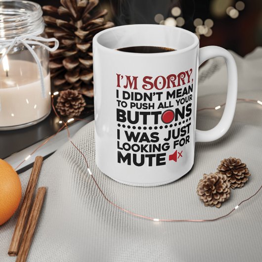 Mug N'a pas voulu pousser vos boutons de citation sarc