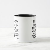 Mug N'a pas voulu pousser vos boutons Mute des blagues (Centre)