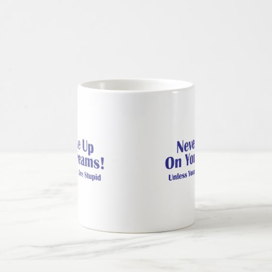 Mug N'abandonne jamais (Centre)