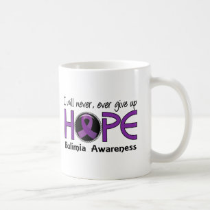 Mug N'abandonnez jamais la boulimie de l'espoir 5