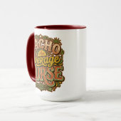 Mug Nacho Average Nurse Funny Cinco De Mayo Retro (Devant gauche)