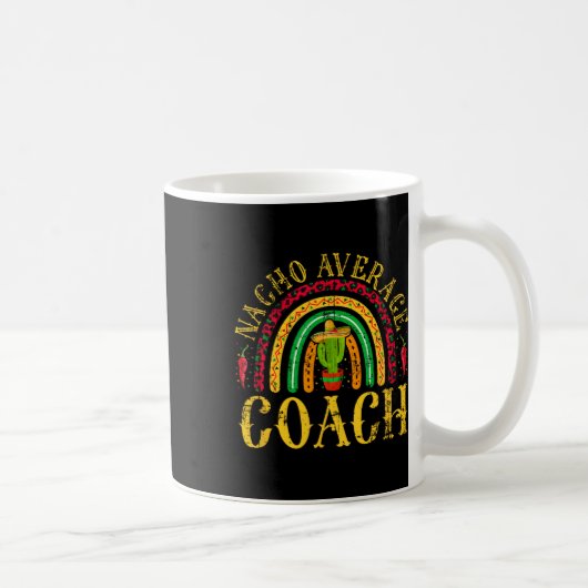 Mug Nacho Coach Moyen Cinco De Mayo Leopard Mexicain (Droite)