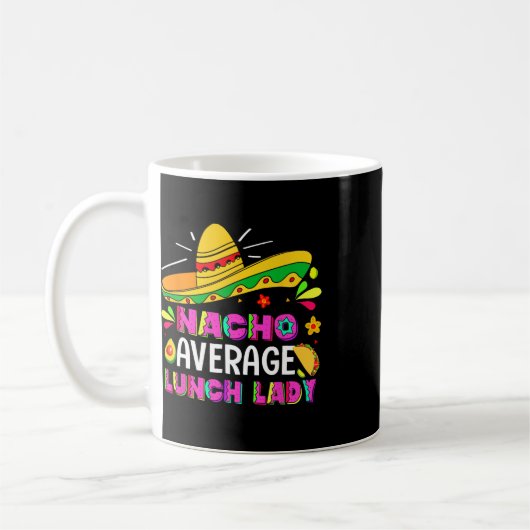 Mug Nacho Moyenne Déjeuner Lady Cinco De Mayo Fiesta (Gauche)